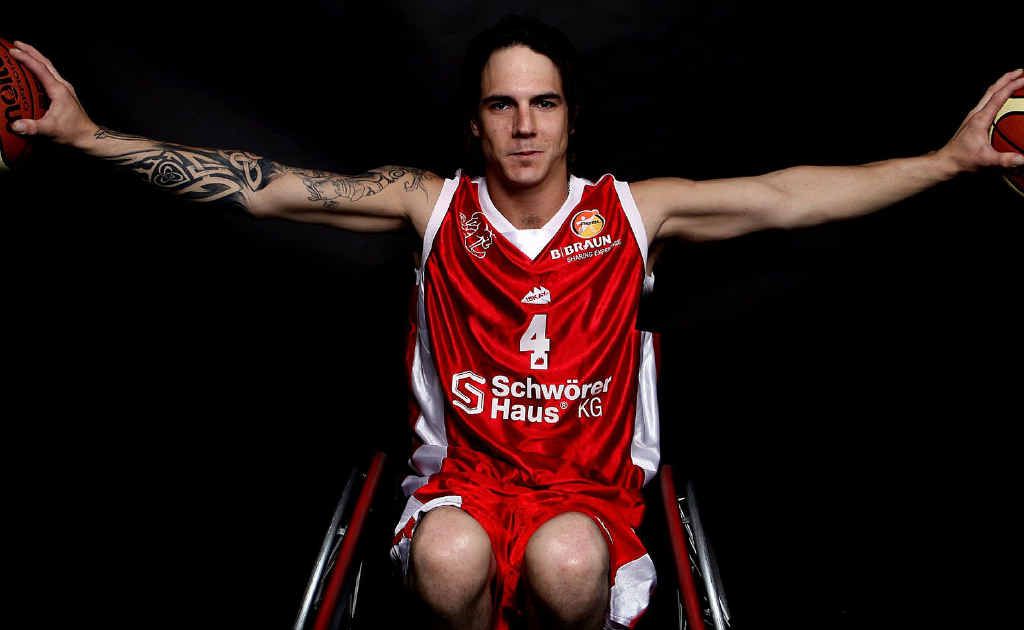 Gold Coast’s Jamie Stewart is playing wheelchair basketball in Germany. Gold Coast’s Jamie Stewart is playing wheelchair basketball in Germany.